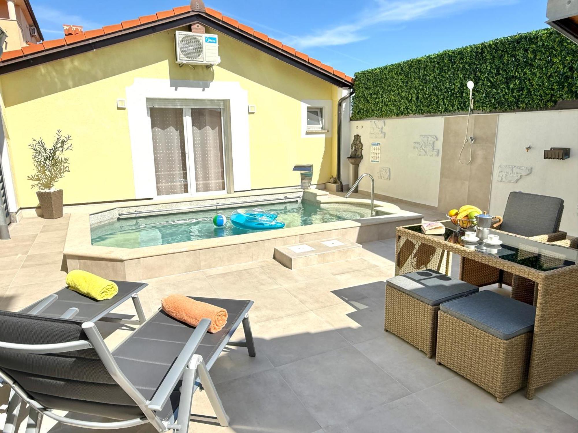 Poolside Studio Fažana Exteriér fotografie